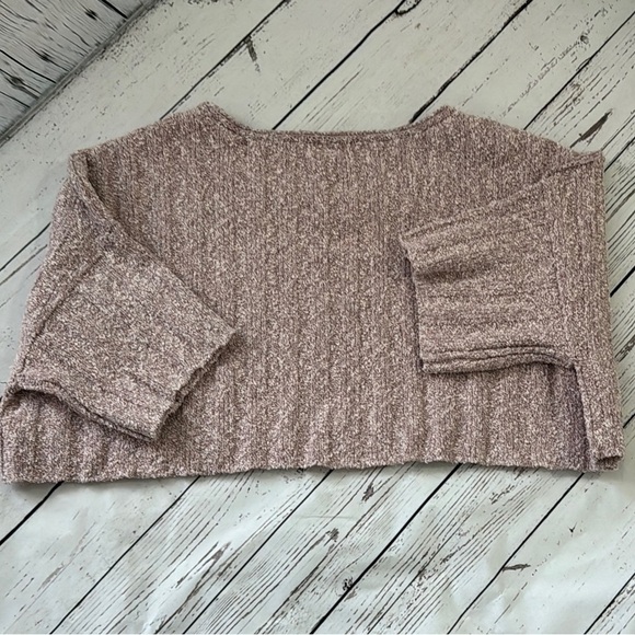 FREE PEOPLE Good Day Pullover In Mauve Mousse Size S EXCELLENT Condition! - Picture 5 of 9